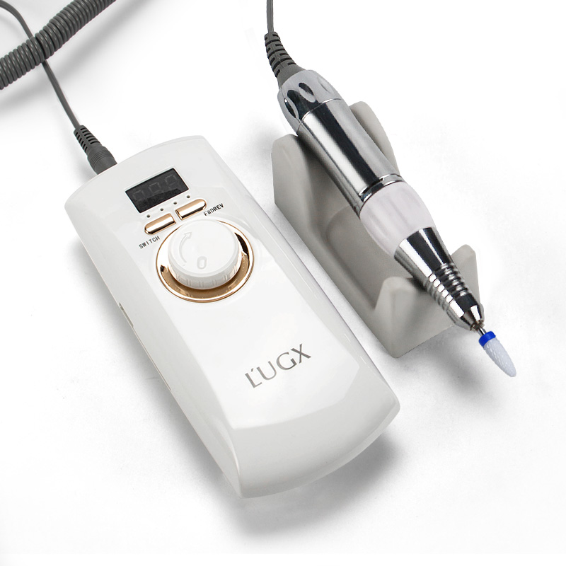 L'UGX品牌LG601美甲打磨机专业电动卸甲机小型便携式充电- 欧莉源美甲